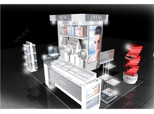 定旺展柜 專注化妝品展柜設(shè)計(jì)制作，鄭州展柜廠家提供一體化服務(wù)